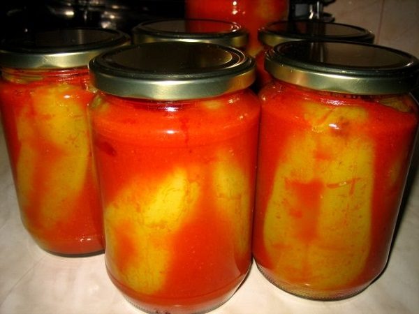 Можно замариновать в томатном соке: вместо воды сок, 1/2 рецептурного уксуса, соль по вкусу.